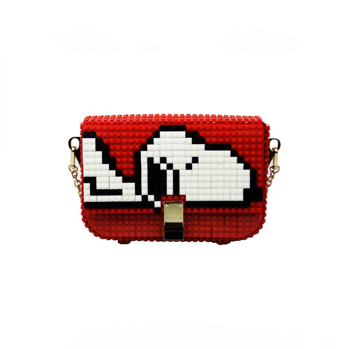 BOLSO - Bag & Block, Snoopy Rojo