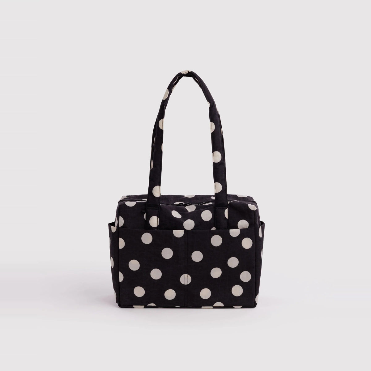 Everyday Cloud Bag Black and Cream Polka Dot de Baggu – foto 1