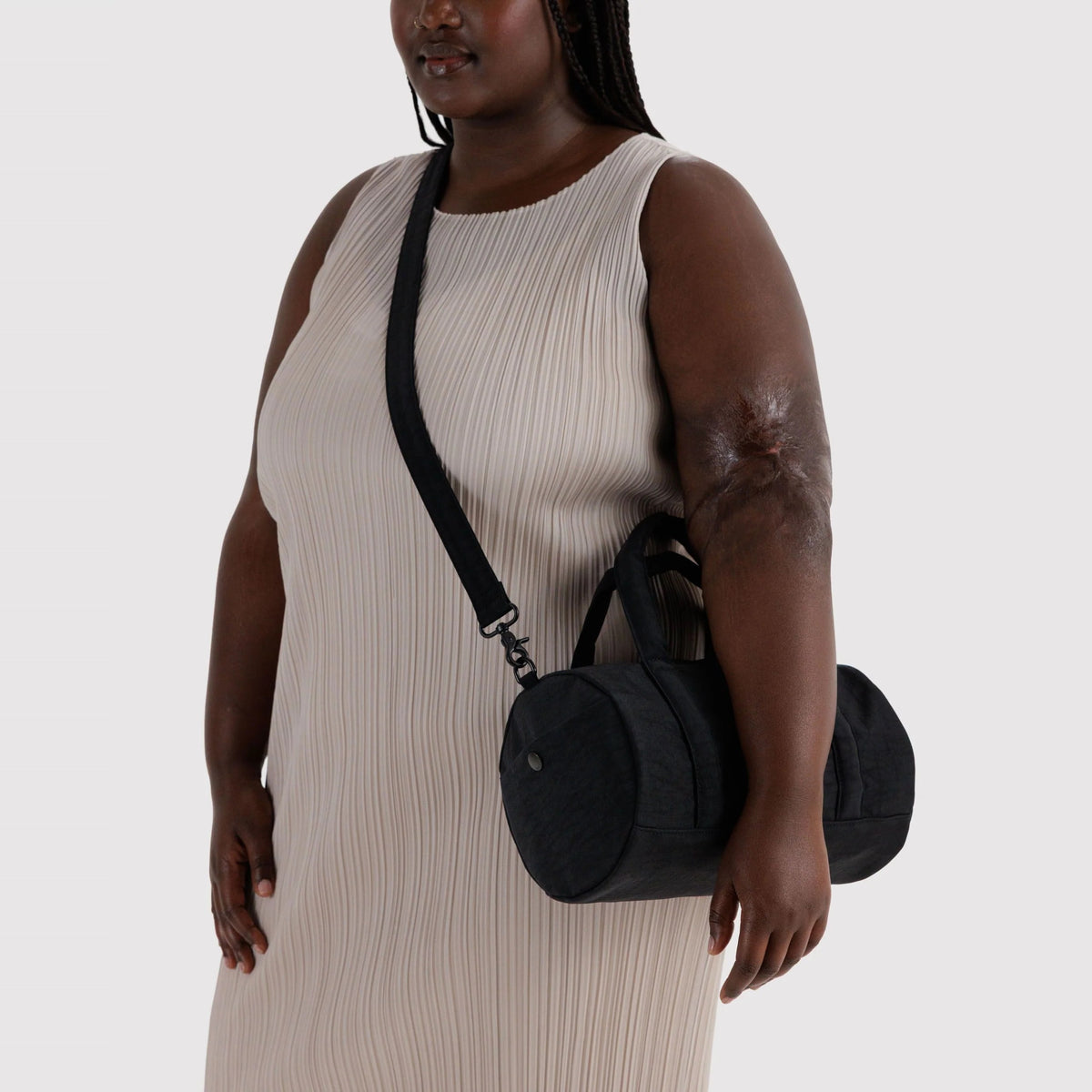 Nylon Duffle Bag Black de Baggu – foto 2