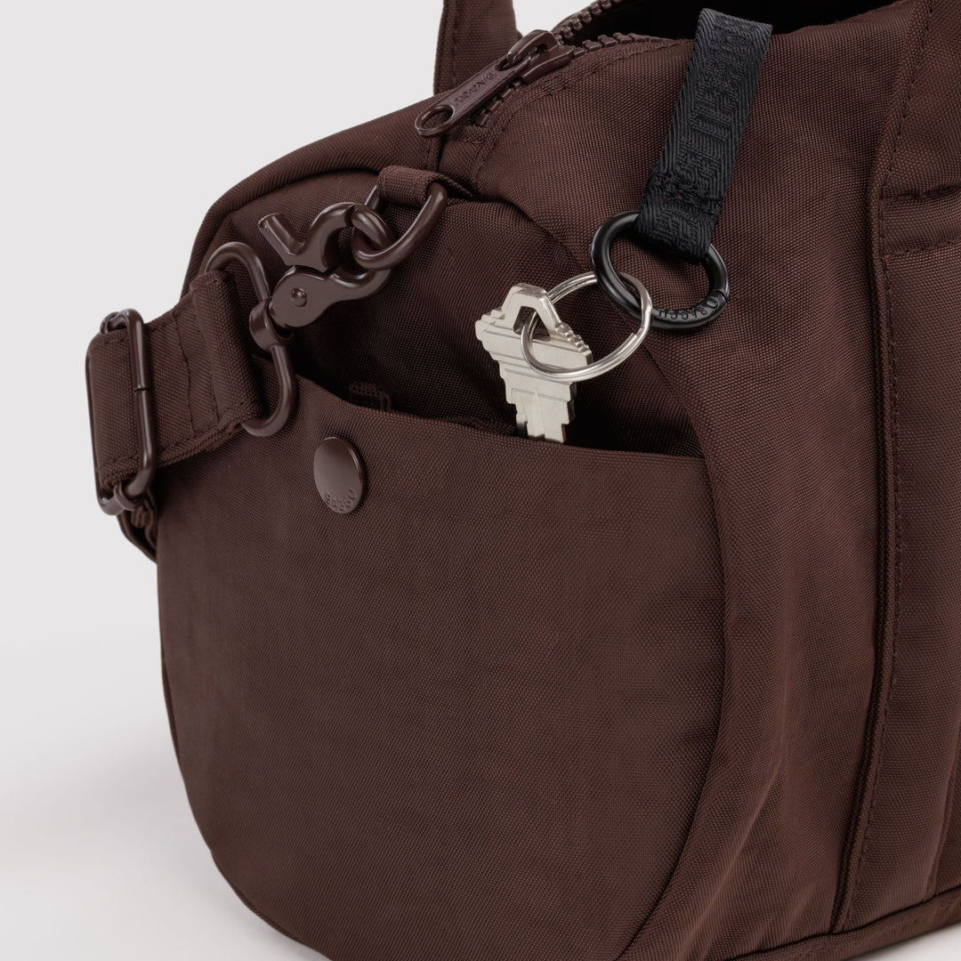 Nylon Duffle Bag Coffee de Baggu – foto 4