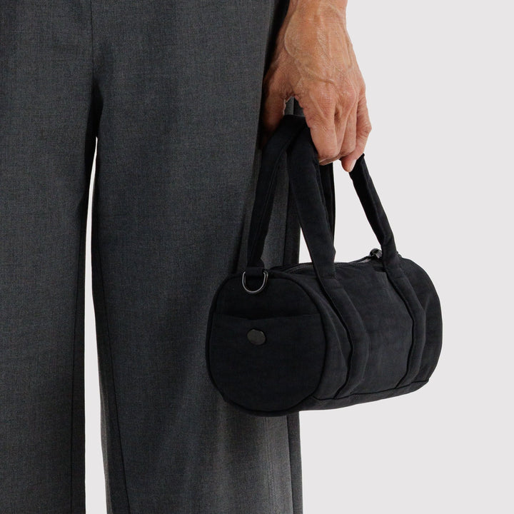 Small Nylon Duffle Bag Black de Baggu – foto 3