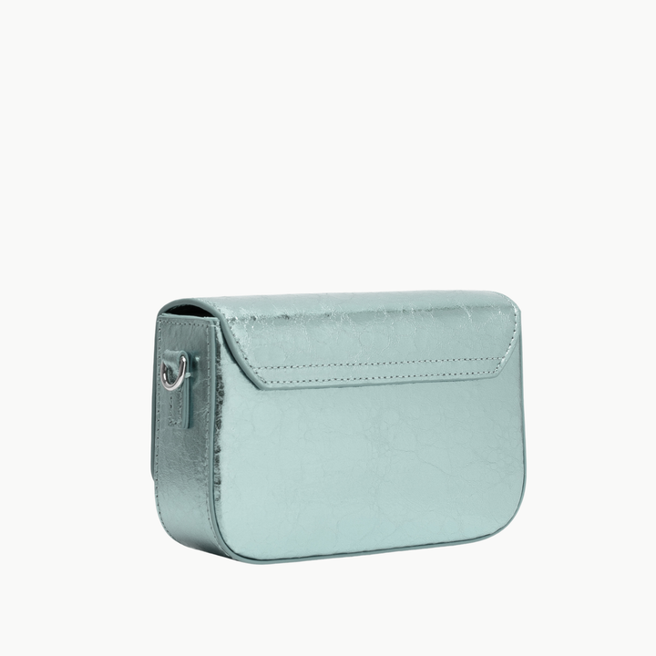 BOLSO MINI - Olivia Mareque, Pantone Azul Metalizado