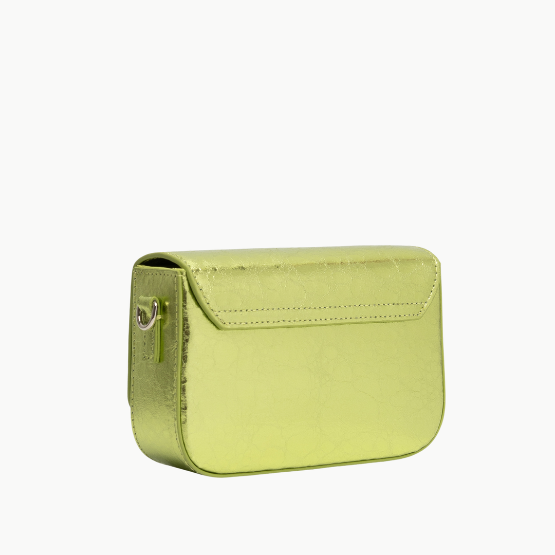 BOLSO MINI - Olivia Mareque, Pantone Verde Metalizado