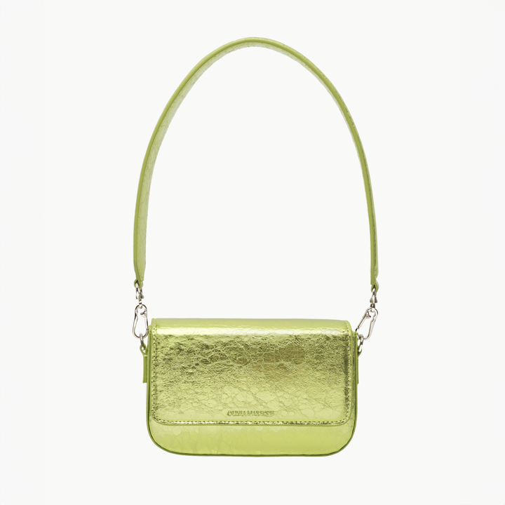 BOLSO MINI - Olivia Mareque, Pantone Verde Metalizado