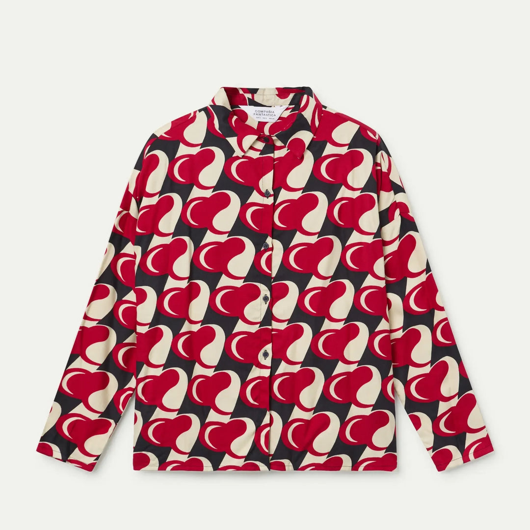 CAMISA - Compañía Fantástica, Estampado Heart Attack