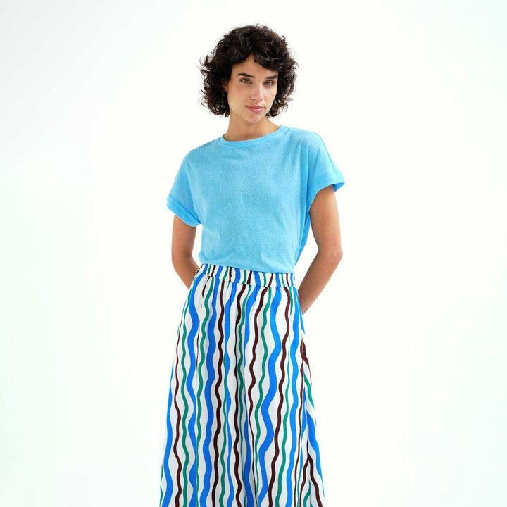 CAMISETA- Compañía Fantástica, Básica azul