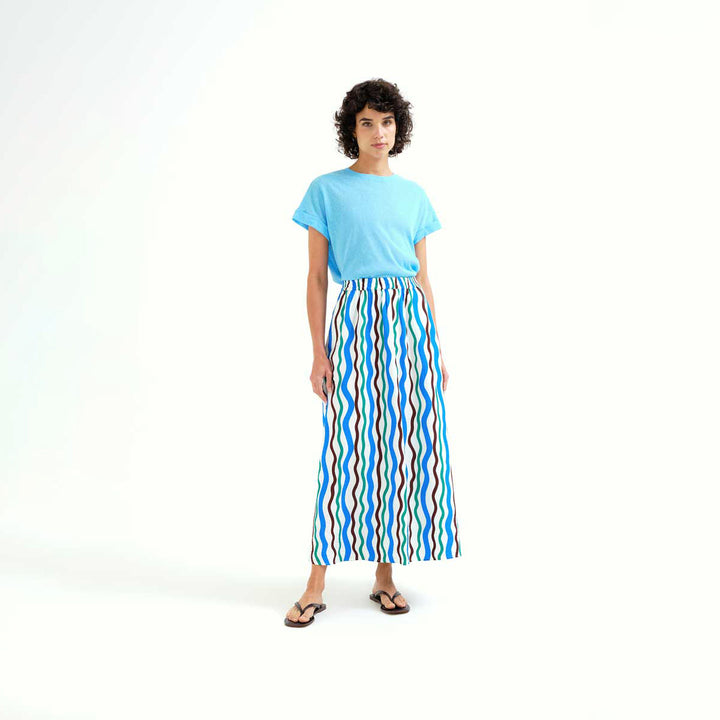 CAMISETA- Compañía Fantástica, Básica azul