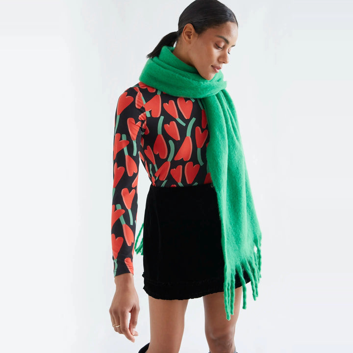 Camiseta estampado Ciclamen de Compañía Fantástica para mujer – foto 5