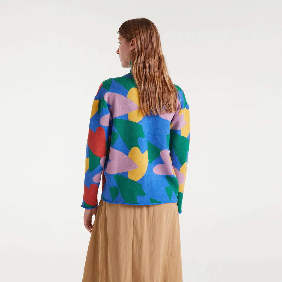 CÁRDIGAN - Compañía Fantásticas, Jacquard Cupido