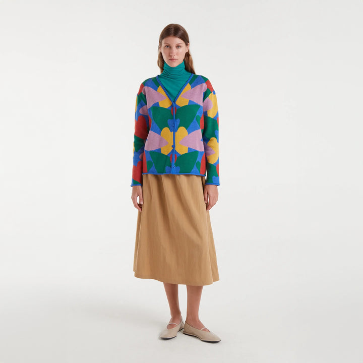 CÁRDIGAN - Compañía Fantásticas, Jacquard Cupido