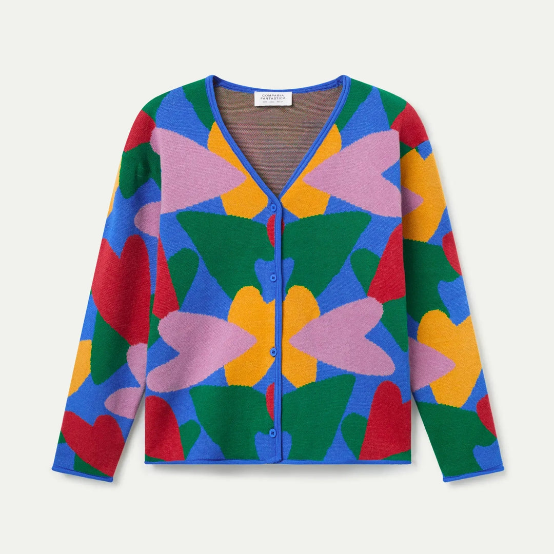 CÁRDIGAN - Compañía Fantásticas, Jacquard Cupido