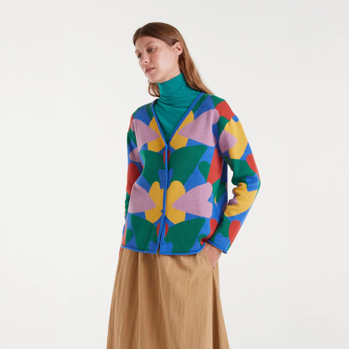 CÁRDIGAN - Compañía Fantásticas, Jacquard Cupido