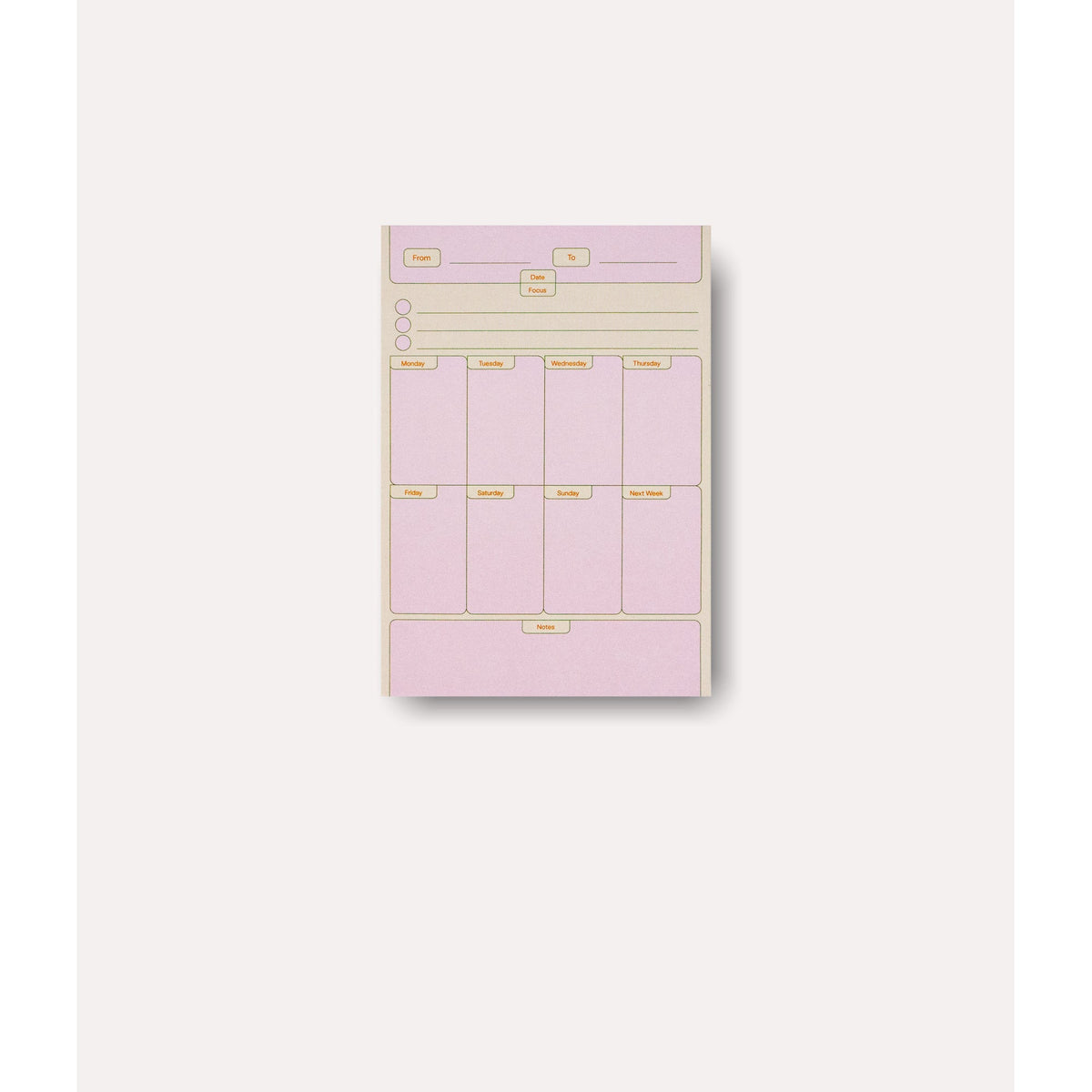 Notas adhesivas Casetta Weekly Planner de The Completist – foto 1