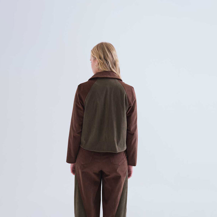 CHAQUETA - Compañía Fantástica, Pana multicolor