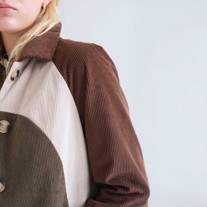 CHAQUETA - Compañía Fantástica, Pana multicolor