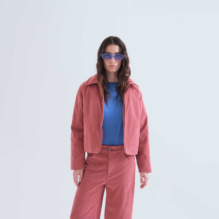 CHAQUETA - Compañía Fantástica, Pana rosa
