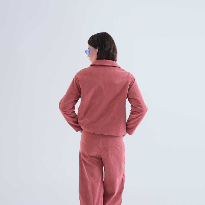 CHAQUETA - Compañía Fantástica, Pana rosa