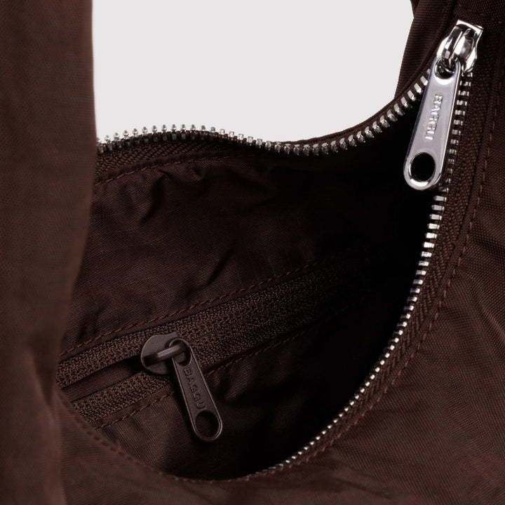 BOLSO - Baggu, Coffee Small Nylon Meringue Bag