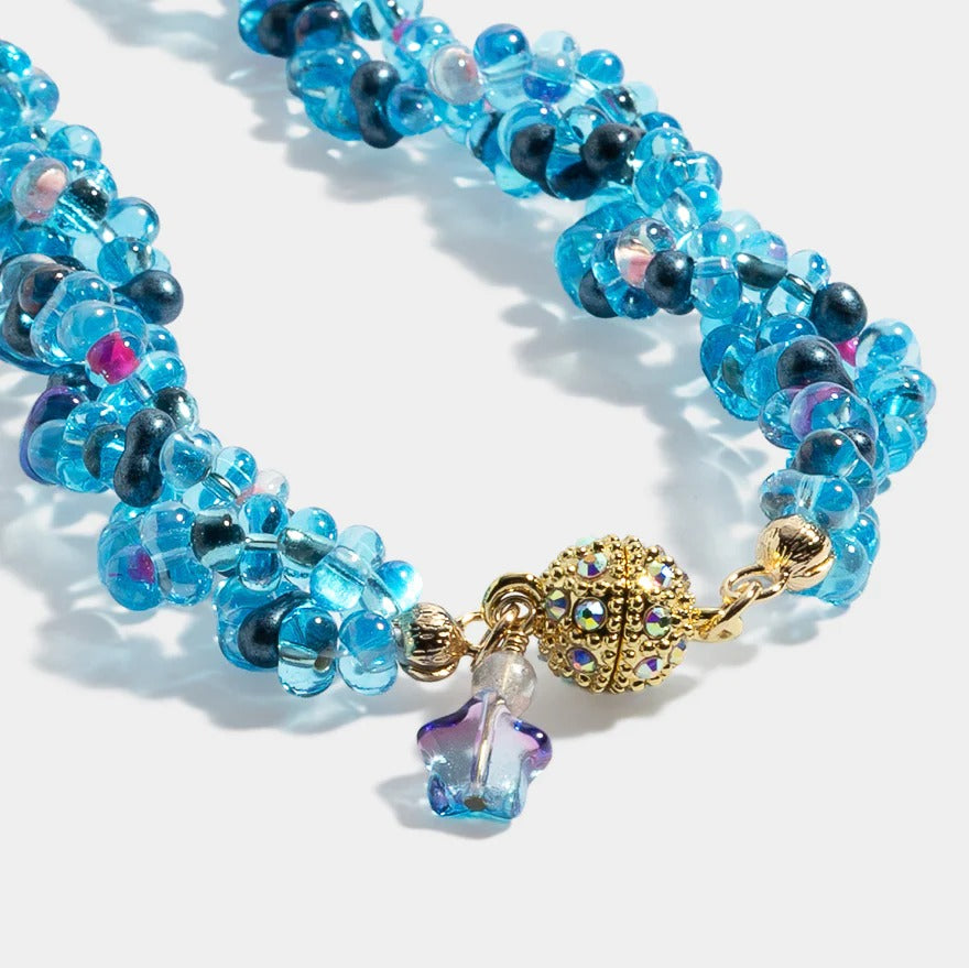 COLLAR - Glimmering, Matilda azul