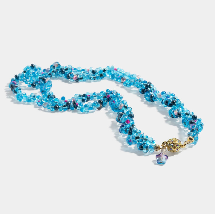 COLLAR - Glimmering, Matilda azul