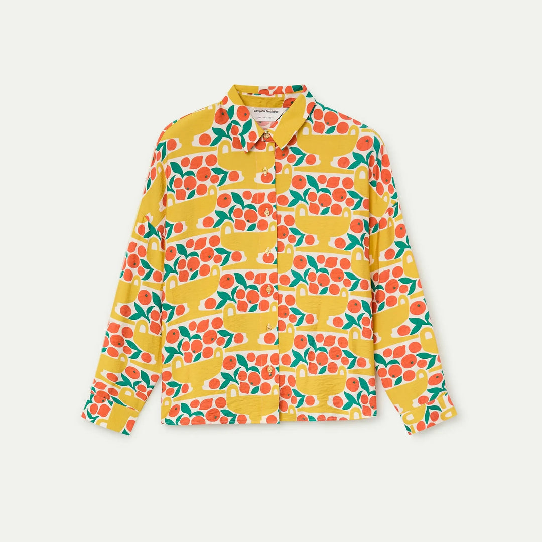 CAMISA - Compañía Fantástica, Con Estampado Citrus
