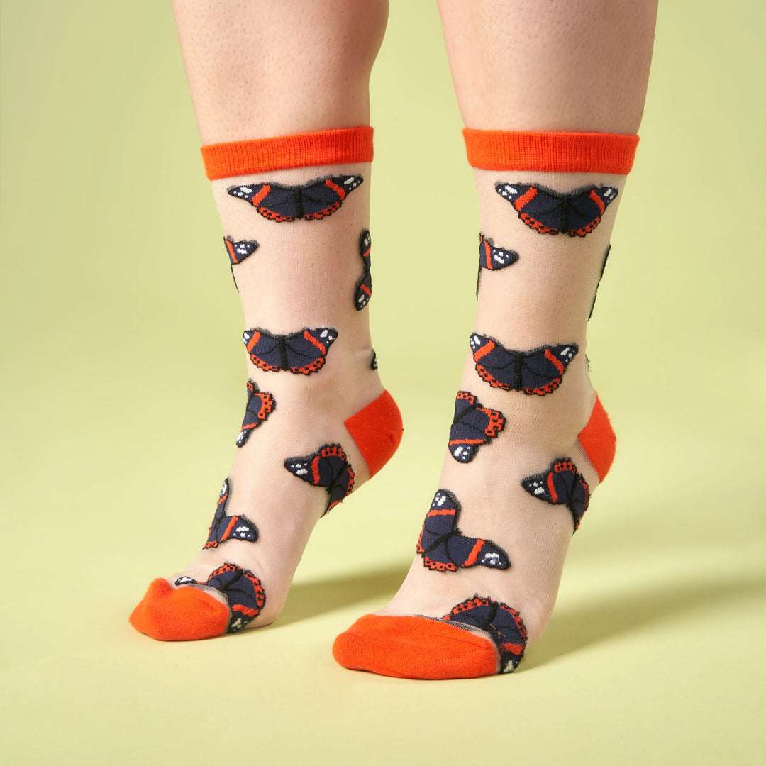 SOCKS - Coucou Suzette, Blue Butterfly