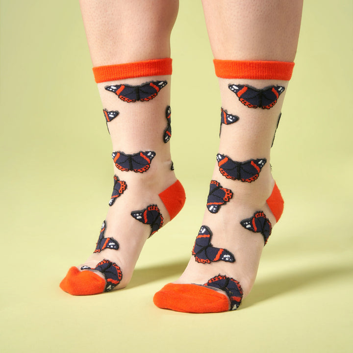 SOCKS - Coucou Suzette, Blue Butterfly