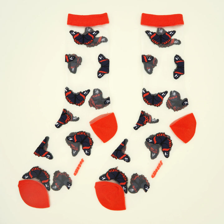 SOCKS - Coucou Suzette, Blue Butterfly