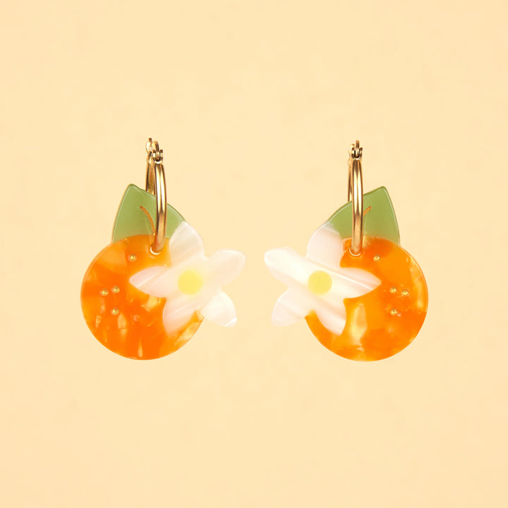 PENDIENTES - Coucou Suzette, Naranja y jazmín