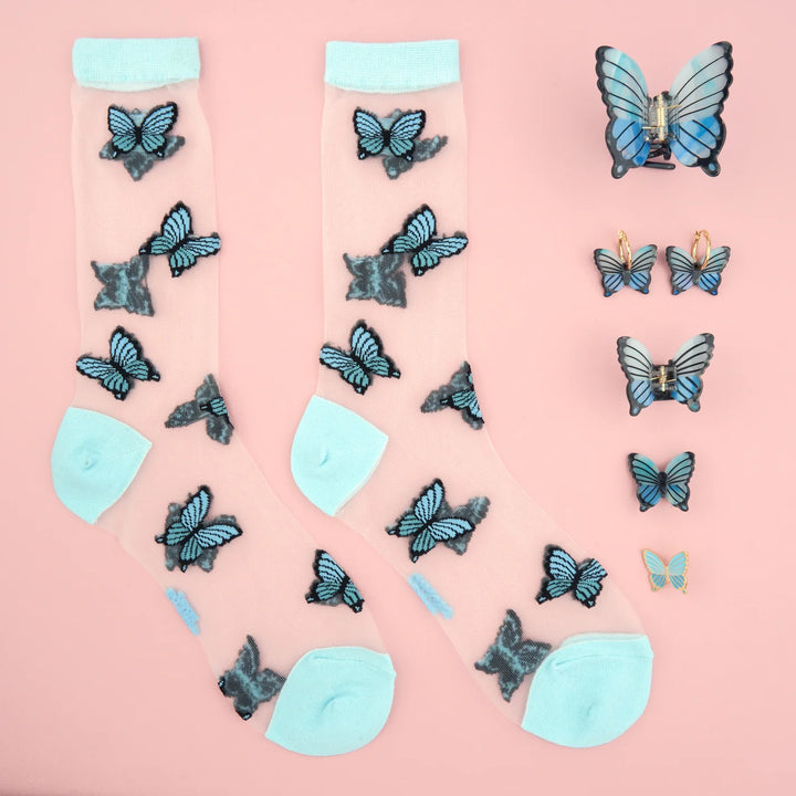 PINZA - Coucou Suzette, Mini Blue Butterfly