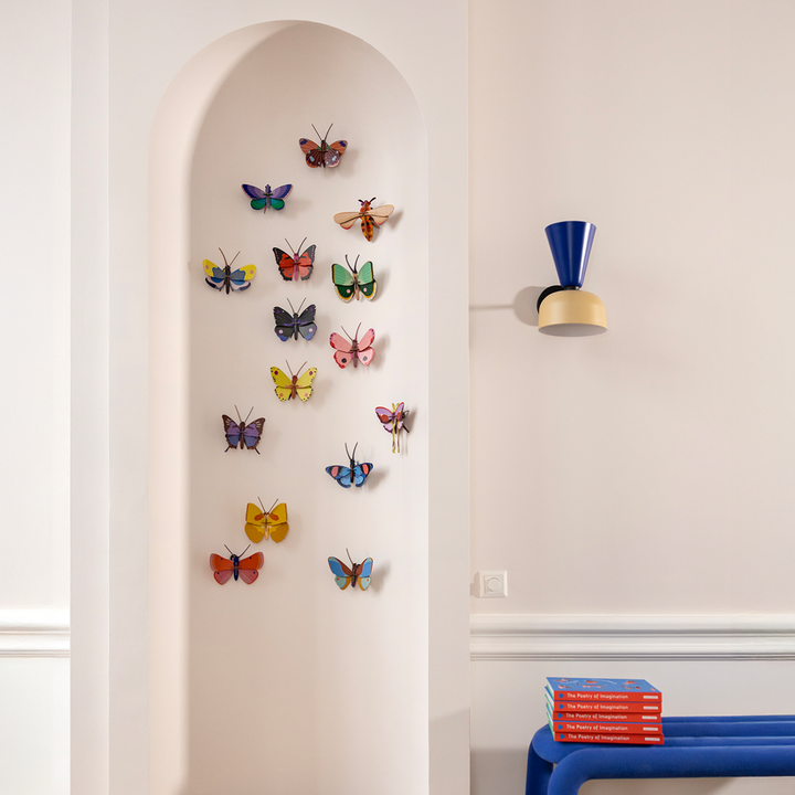 MODEL - Studio Roof, Blue Copper butterfly