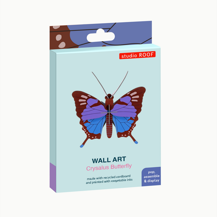 MODEL - Studio Roof, Blue Copper butterfly