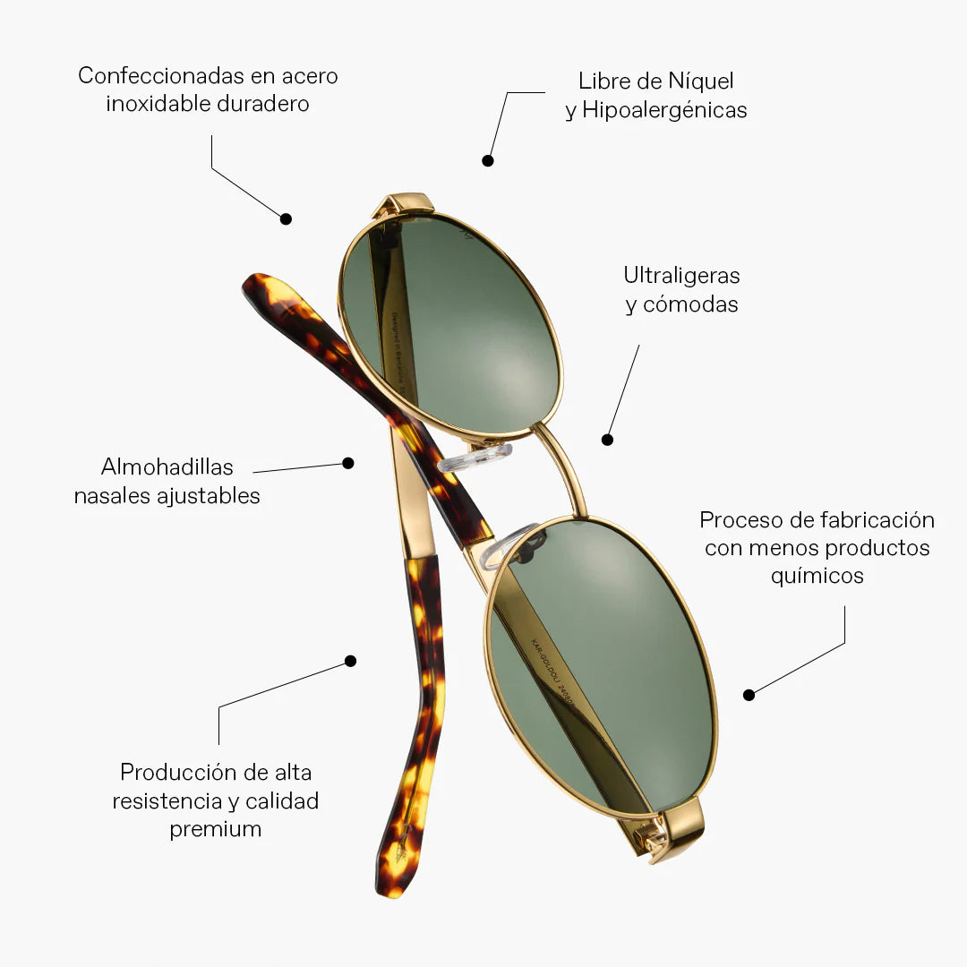 GAFAS DE SOL - Meller, Endo Gold Carbon