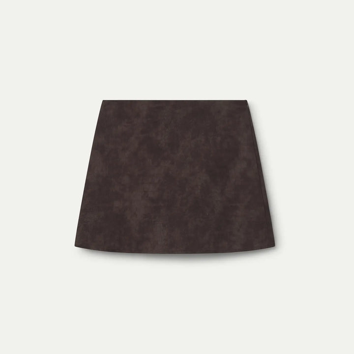 FALDA - Wild Pony, Corta de piel efecto cocodrilo