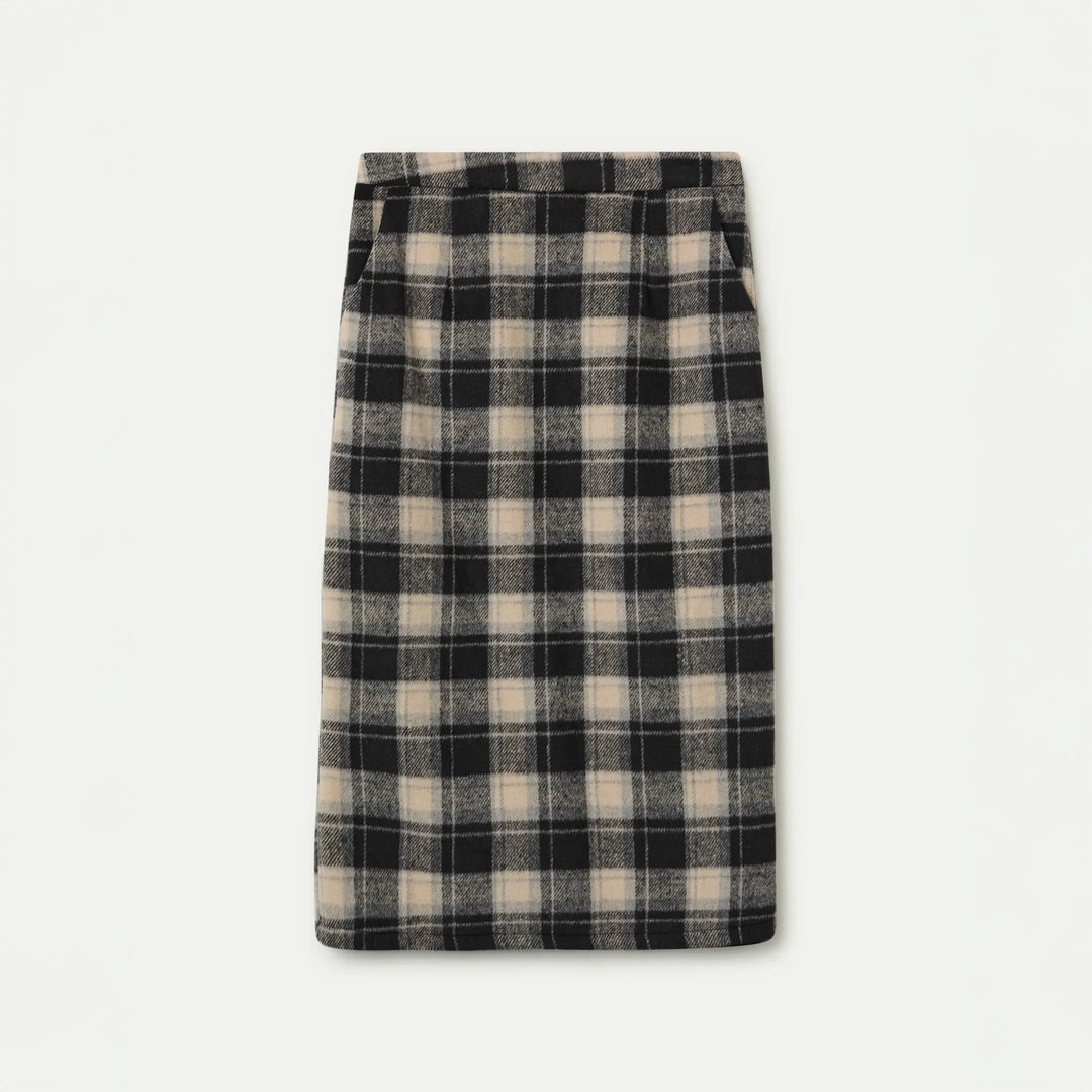 FALDA - Compañía Fantástica, Estampado Black Checks