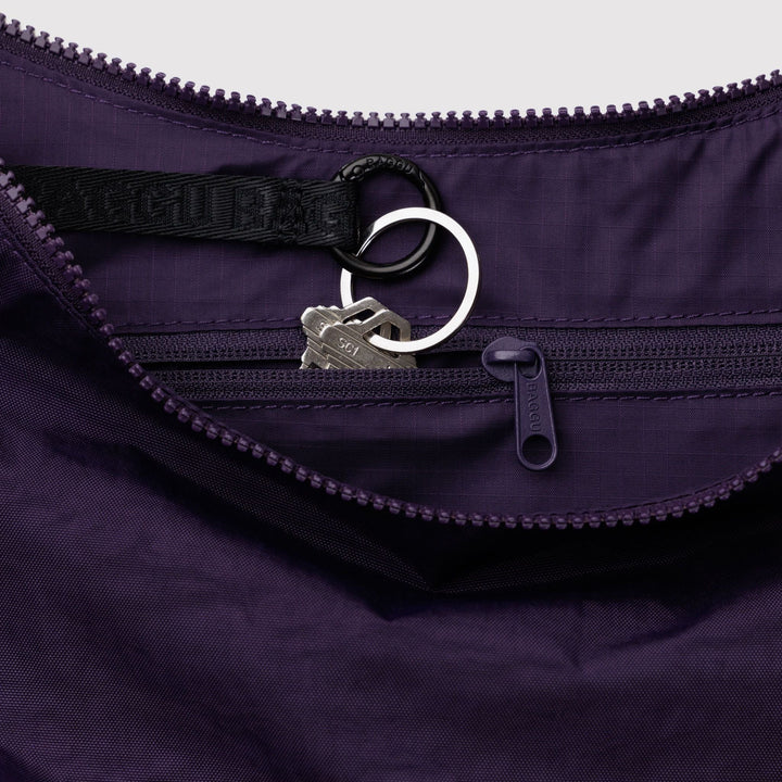 BOLSO - Baggu, Fig Medium Nylon Crescent Bag