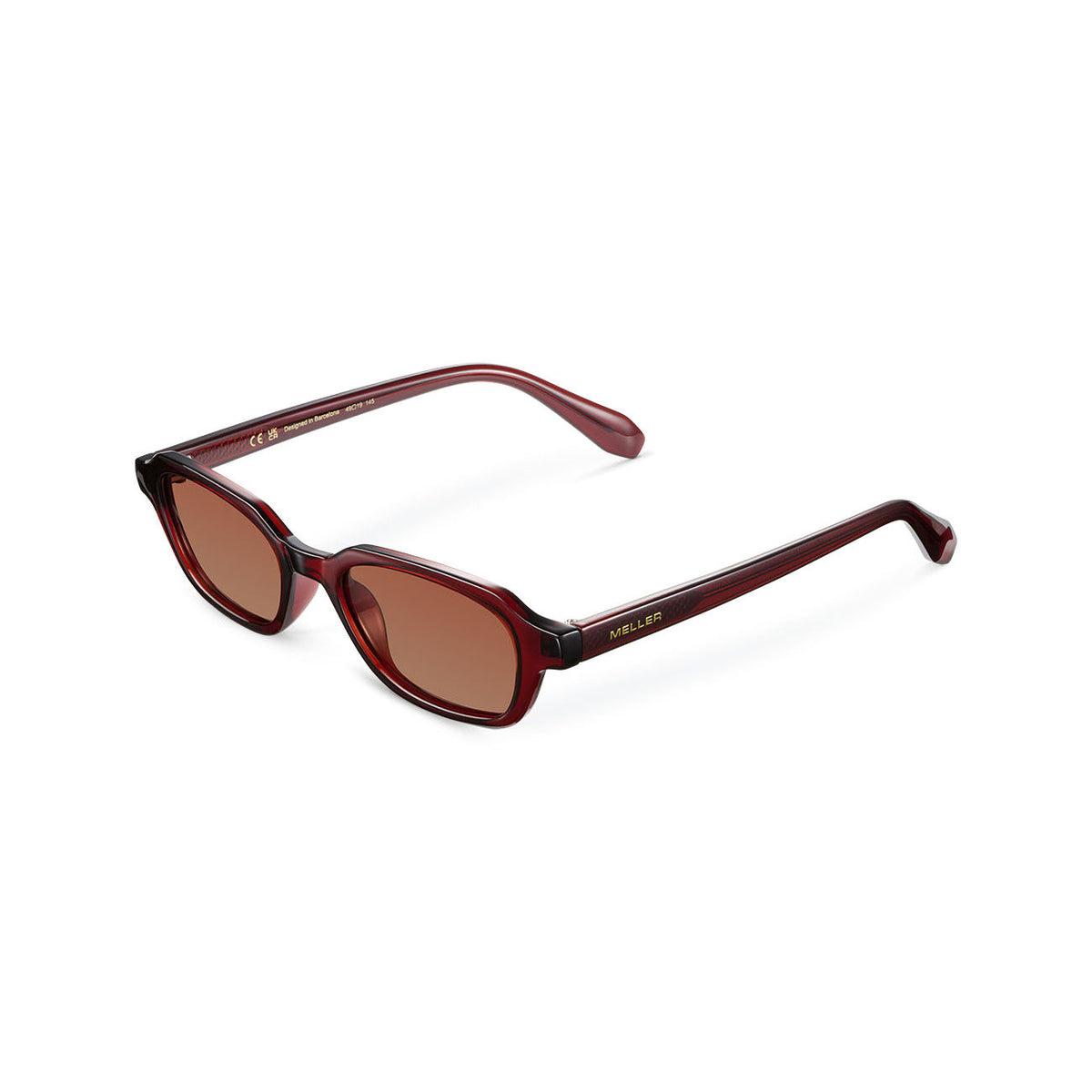 Gafas de sol Lani Maroon Brown de Meller – foto 2