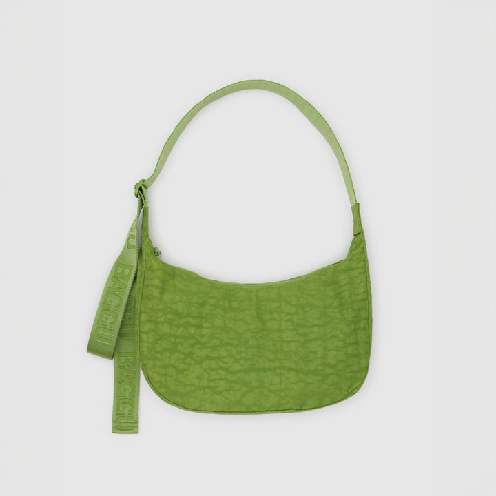 BOLSO - Baggu, Medium Nylon Crescent Bag Green Juice