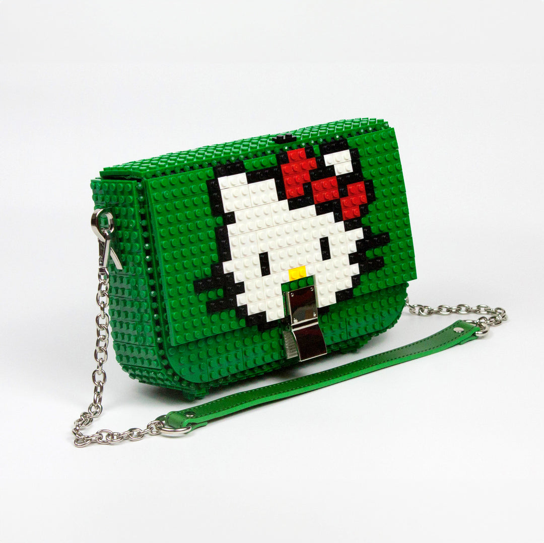 BOLSO - Bag & Block, Hello Kitty Verde