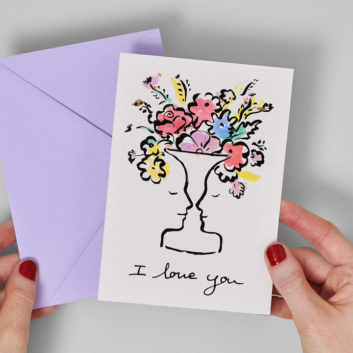 GREETING CARD - Wrap Magazine, Hooray Champagne