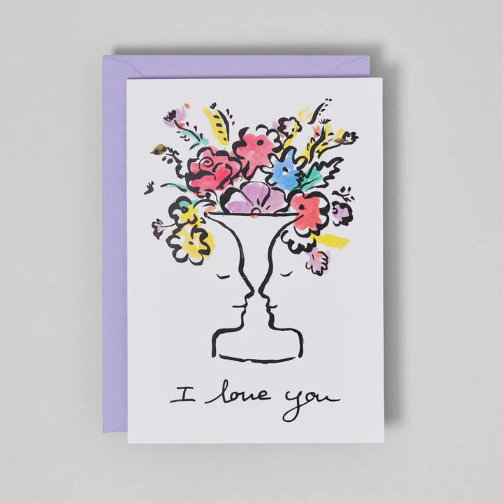 GREETING CARD - Wrap Magazine, Hooray Champagne