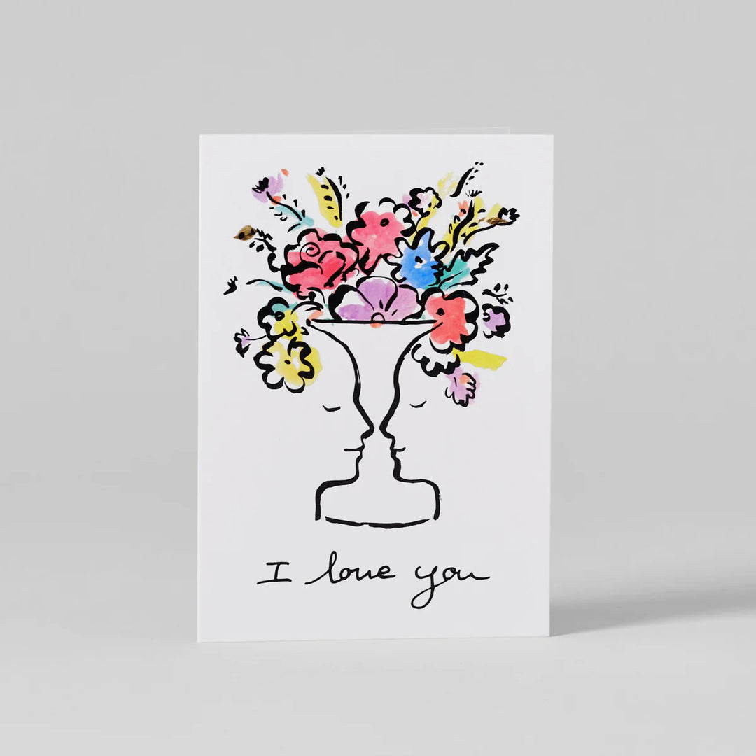 GREETING CARD - Wrap Magazine, Hooray Champagne