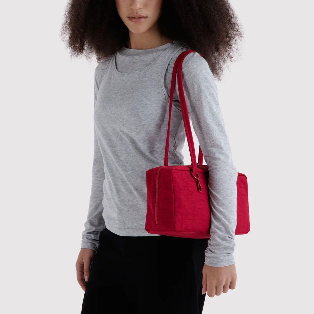 BORSA - Baggu, borsa bowler Blurred Gingham Brown
