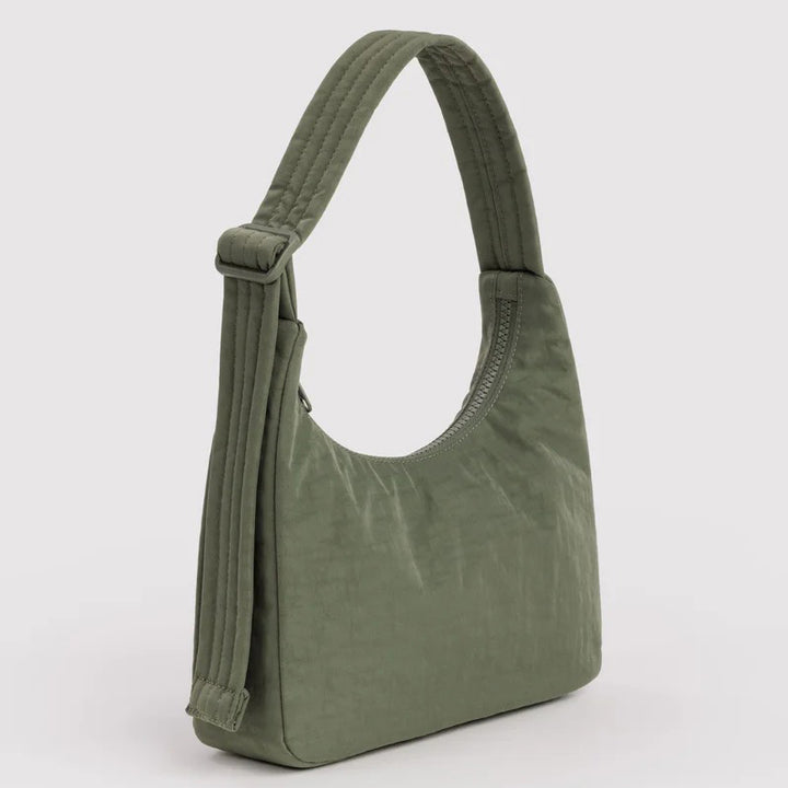 BAG - Baggu, Mini Nylon Shoulder Bag Mahogany