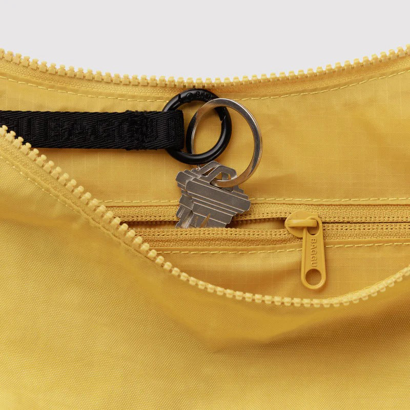 BOLSO - Baggu, Sunflower Nylon Crescent Bag
