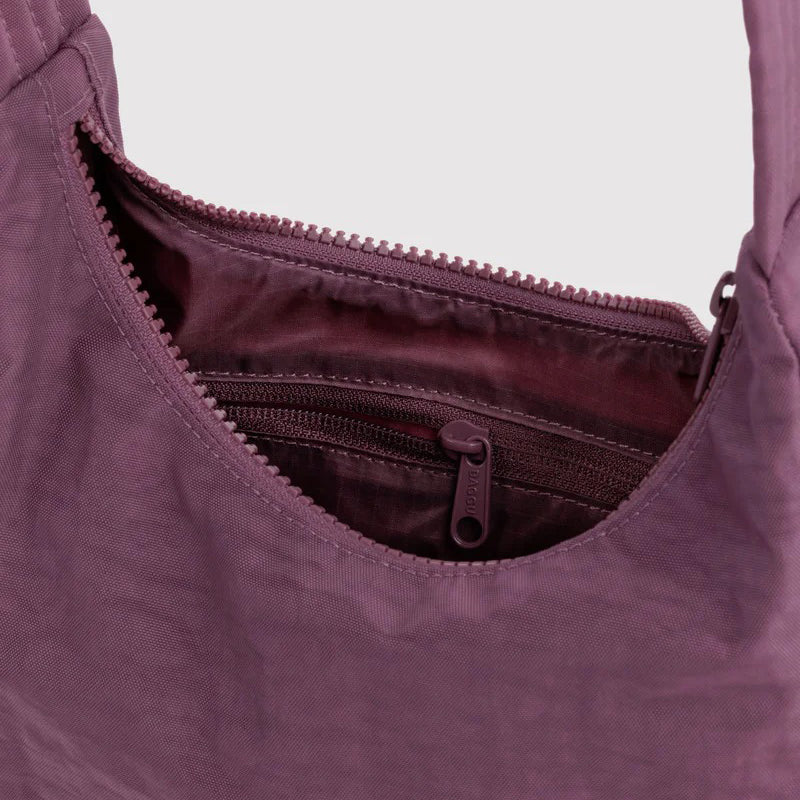 BOLSO - Baggu, Mini Nylon Shoulder Bag Wild Plum