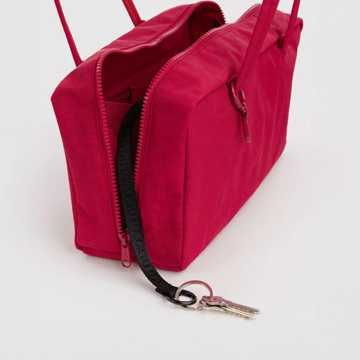 BORSA - Baggu, borsa bowler Blurred Gingham Brown
