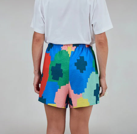 PANTALONI - Brava Fabrics, Checks Balloon Blu