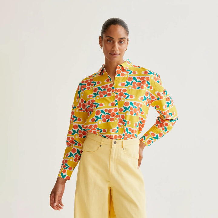 CAMISA - Compañía Fantástica, Con Estampado Citrus