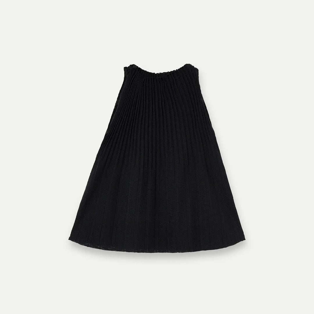 TOP - Compañía Fantástica, Plisado Negro